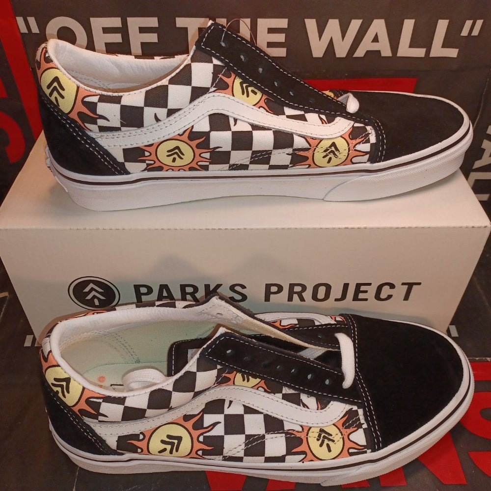 Vans X Parks Project Men's 8/Women's 9.5 Old Skool Unisex Sneakers VN0A7Q2J6R6